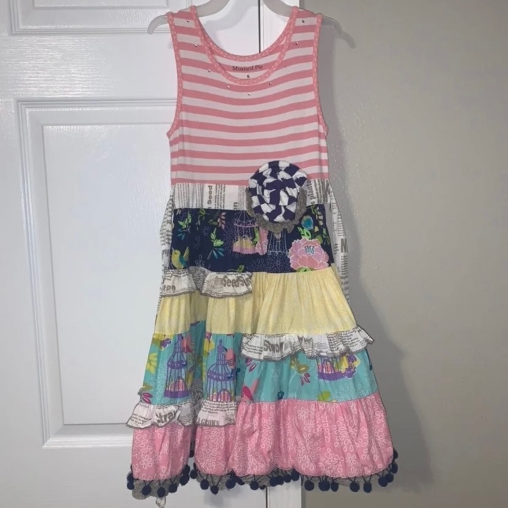 Mustard pie dress